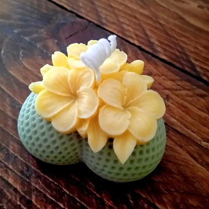 Cuore di Ortensia by Lumia Atelier - Candele artigianali 100% Made in Italy, realizzate a mano con cera di soia naturale