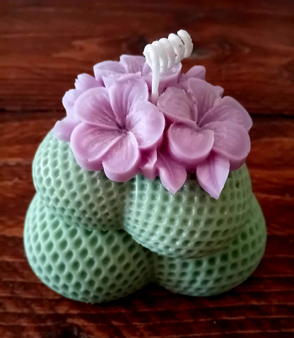Cuore di Ortensia by Lumia Atelier - Candele artigianali 100% Made in Italy, realizzate a mano con cera di soia naturale