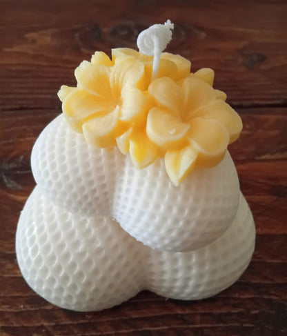 Cuore di Ortensia by Lumia Atelier - Candele artigianali 100% Made in Italy, realizzate a mano con cera di soia naturale