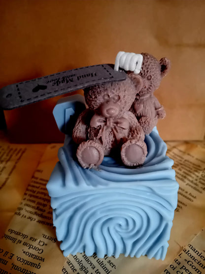 My Teddy Bear by Lumia Atelier - Candele artigianali 100% Made in Italy, realizzate a mano con cera di soia naturale